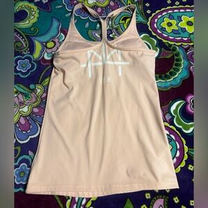 Les Mills Reebok Blush Pink Athletic Tank Size Small (Size tag missing)
